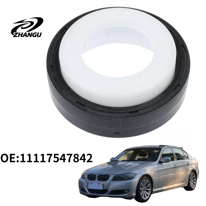 

ZHANGU 1PCS BRAND NEW 11117547842 Crankshaft Seal Front Fit For BMW 535i 11117530823 2008-2011