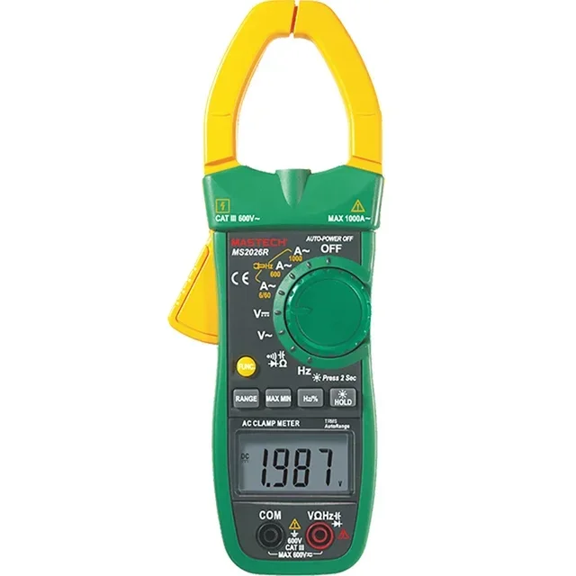 MASTECH MS2026R MS2028A MS2030 Current Pliers Voltage Circuit Tester Pincers Multimeter AutoRange Digital AC 1000A Clamp Meter