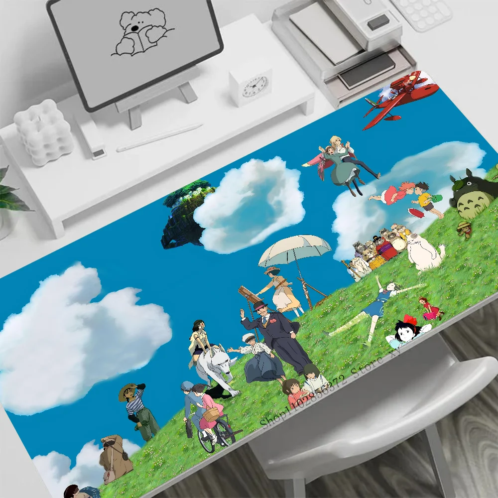 Cartoon Movie Mousepad Large Keyboard Desk Mat Gaming S-SpiritedS A-Away Mouse Pad LockEdge Non-slip Mat