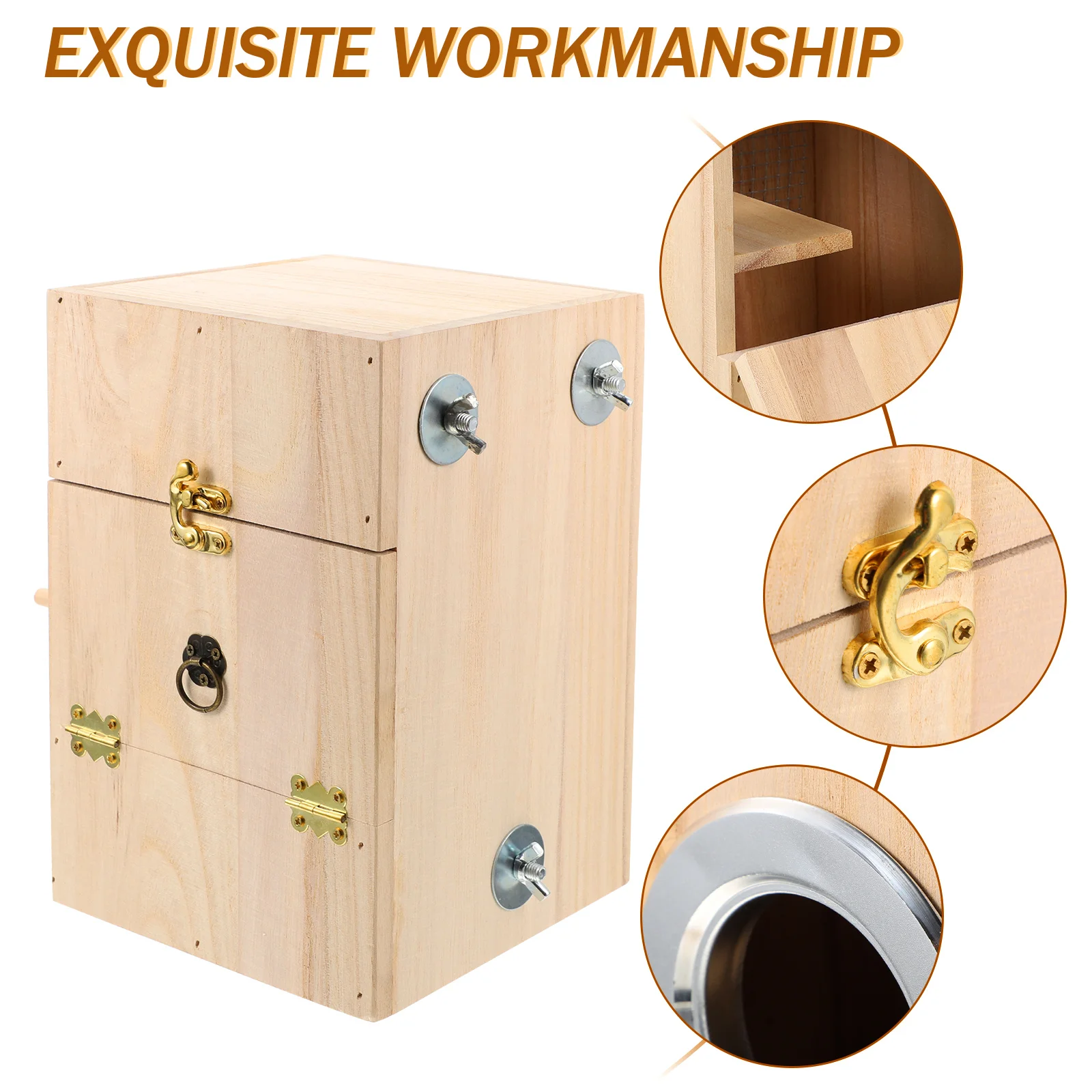 

bird nesting holder bird house wood bird holder bird incubator