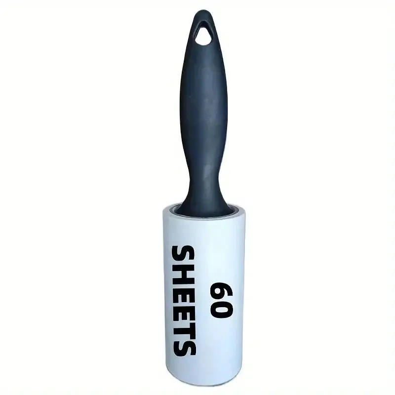 60 Sheets Extra Sticky Pet Hair Lint Roller Portable Dust Dirt Remover for Clothes Sofa Carpet