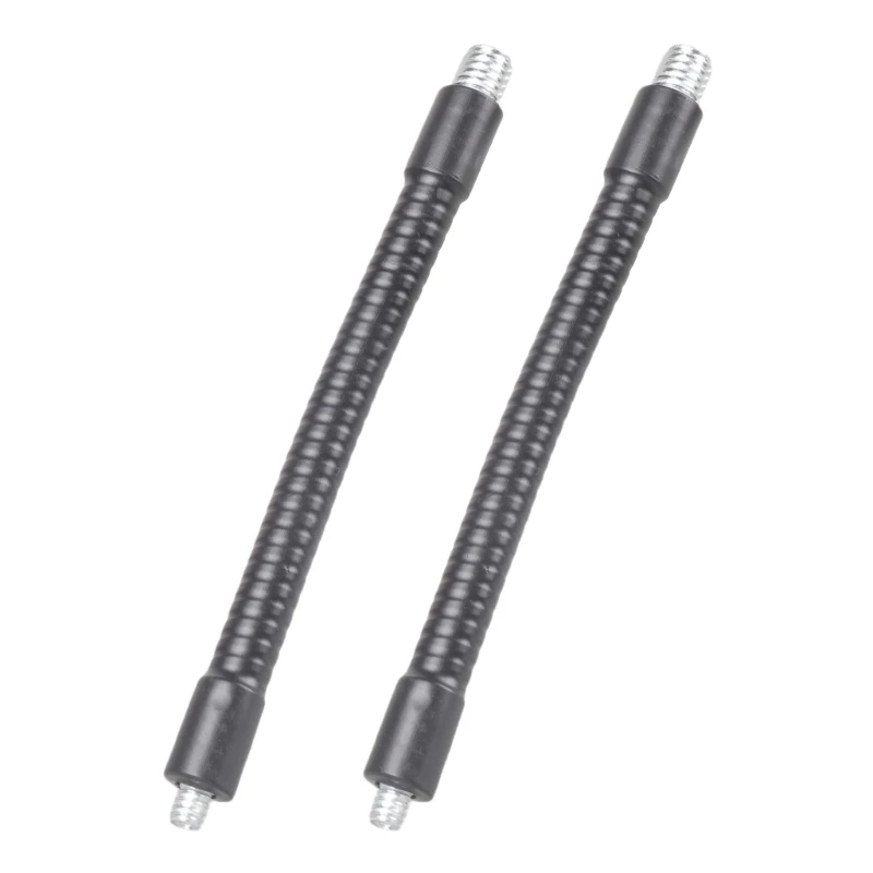 Universal 1/4 Zoll bis 3/8 Zoll Außengewinde Anschlüsse Adapter Stange Schwanenhals Schlauch Y4QF – Detail 1