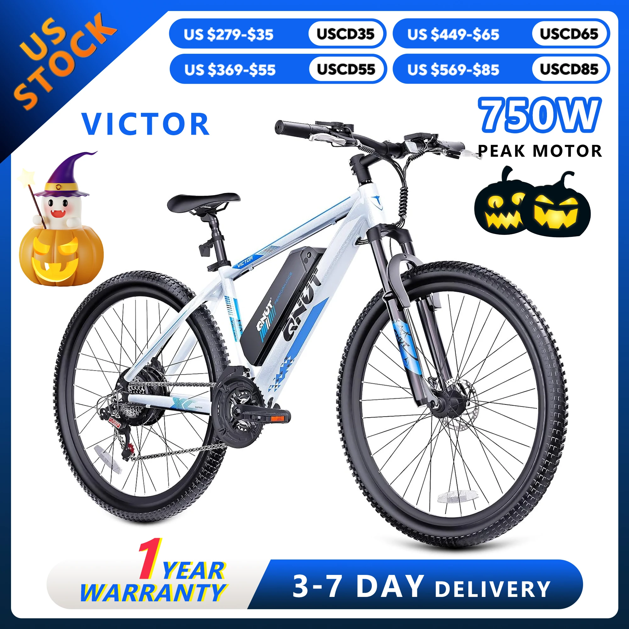 

‎ Электрический велосипед QNUT, 350 Вт, двигатель 36 В, 10,4 Ач, литиевая батарея VICTOR, электровелосипед для подростков, 21 скорость, 20 миль в час, дисковый тормоз, электронный велосипед MTB