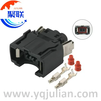 

Auto 2pin plug 037973202 sensor plug wiring harness connector 037 973 202 with terminals and seals