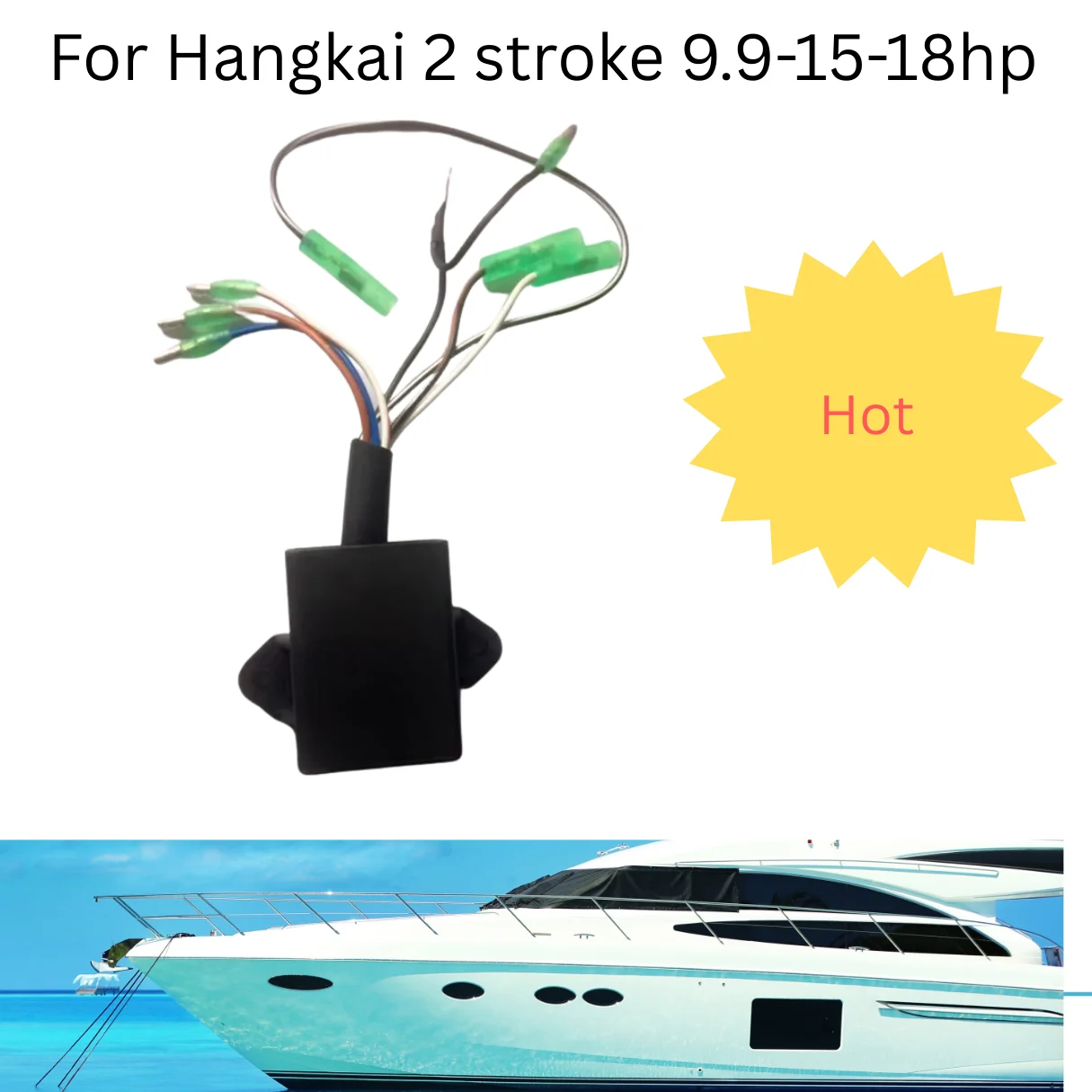 

Запасная часть подвесного мотора для Hangkai 2-тактный 9,9 л.с., 15 л.с., 18 л.с., аксессуары для лодочного двигателя