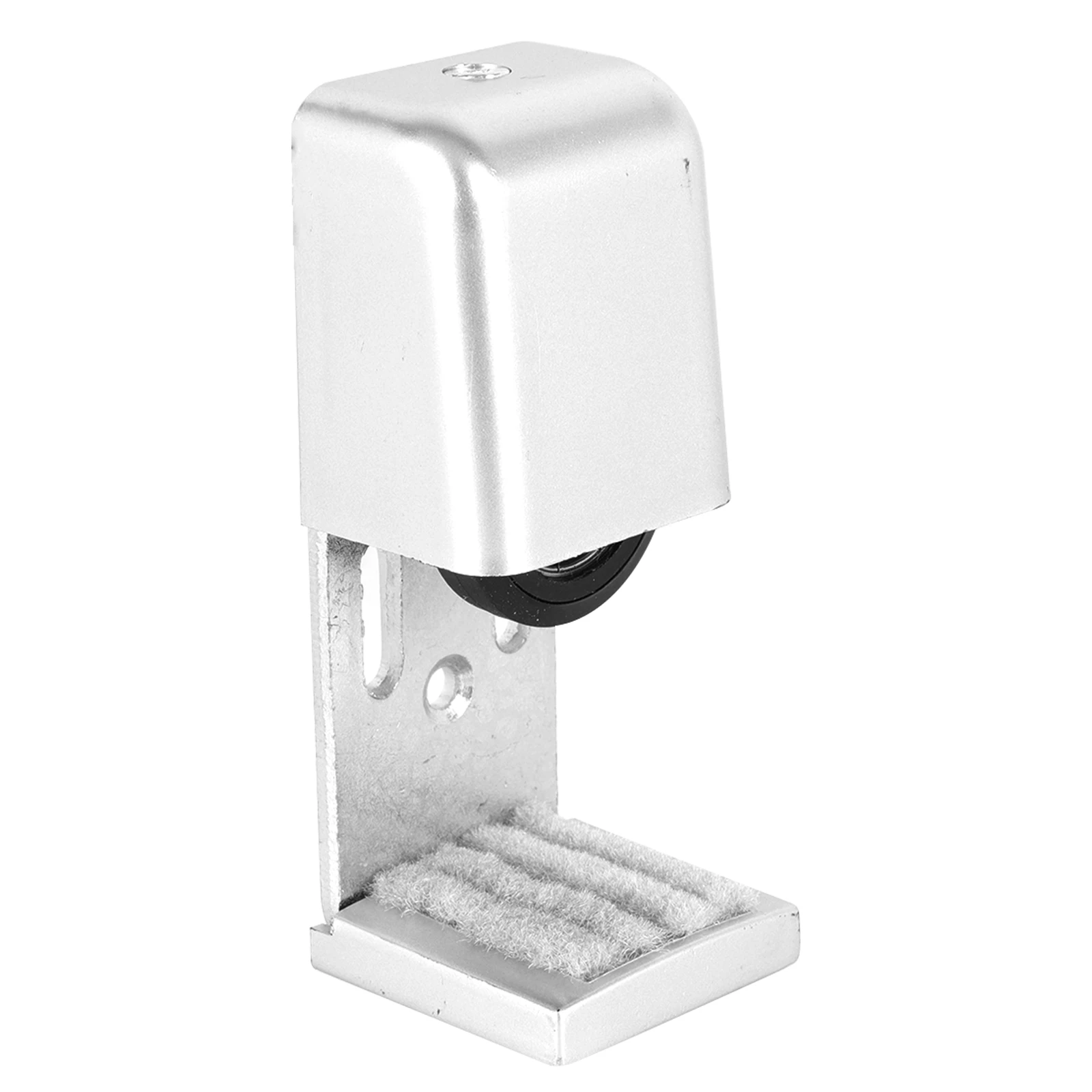 

Door Locator Large Size Steel Hidden Floor Guide Smooth Edges Bracket Screws Flat Precision Strong Fits Barn Doors Hardware
