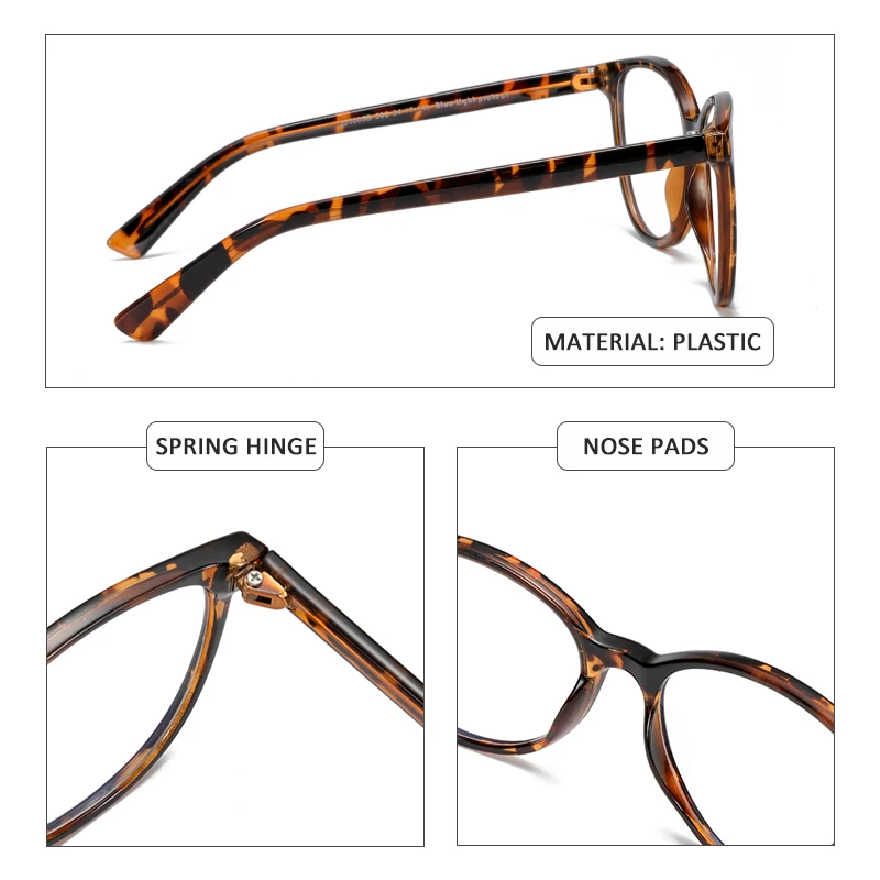 ZENOTTIC Butterfly Anti-Blue Light Computer Gaming Glasses Women Cat Eye Glasses