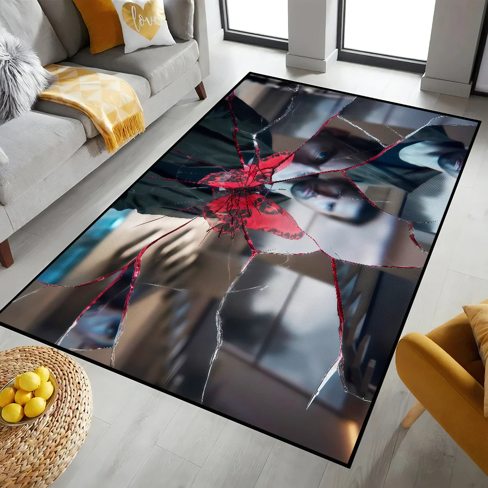 لعبة المنزل السرير البساط حمام الكلمة حصيرة المدخل شرفة السجاد نداء المدخل ممسحة d-واجب الأسود هوغار ديكور ops 7 e-Emma Kagan