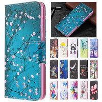 Redmi 7A Case on For Fundas Xiaomi Redmi 8 Case Leather Flip Cover for Coque Xiaomi Redmi 9 8 8A 7A 6 Plus Phone Cases Etui