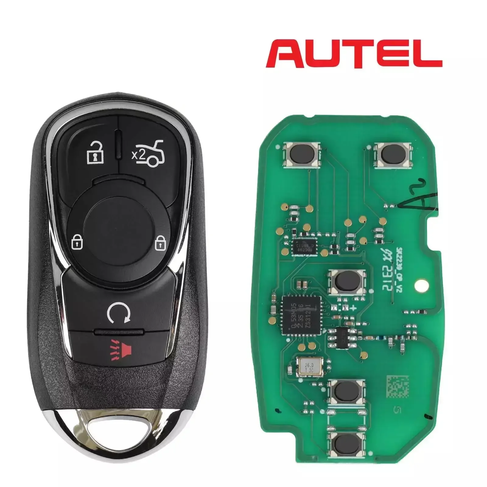 AUTEL IKEYOL005AL 5 Buttons 315/433 MHz Independent Universal Smart Keys