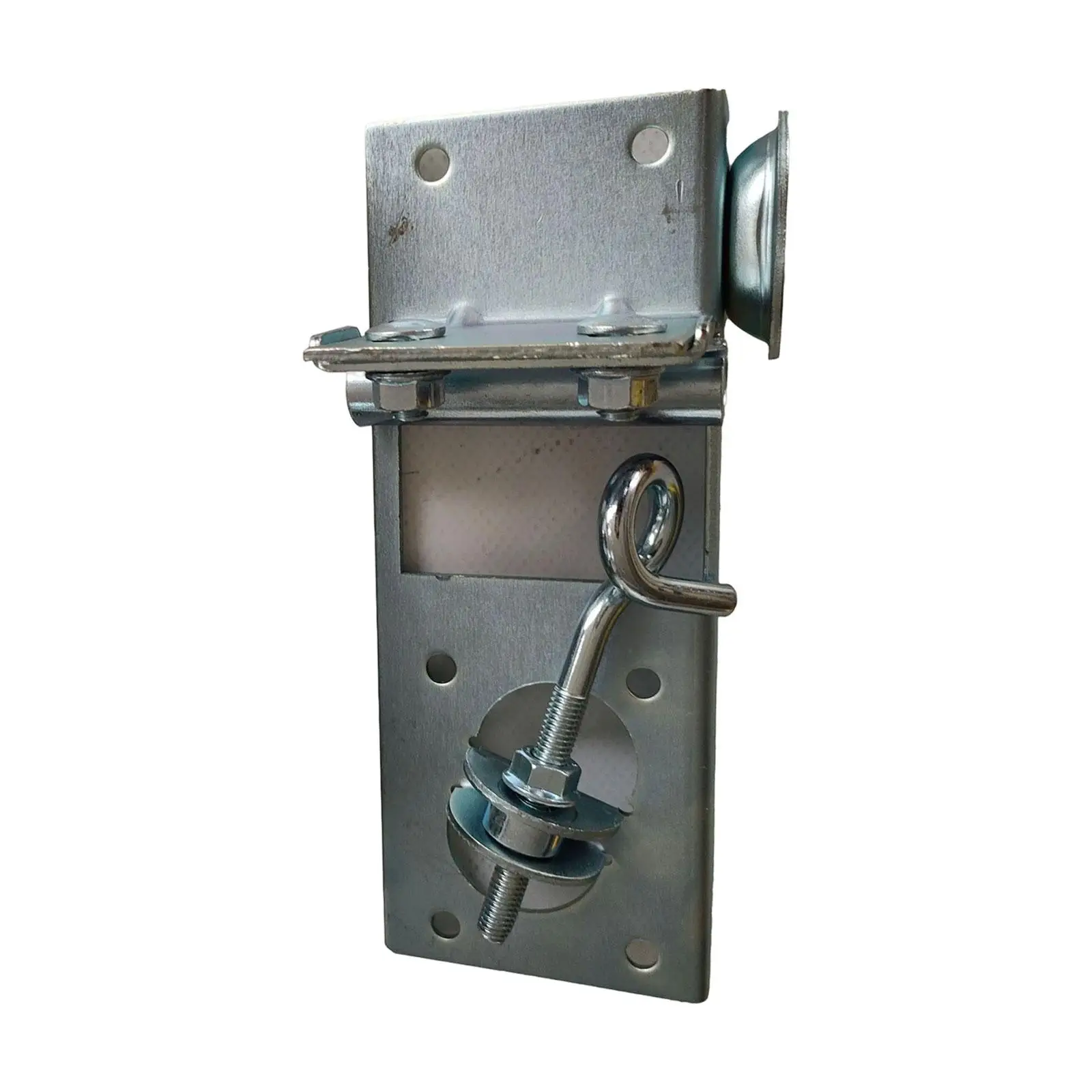 Adjustable Garage Door Bottom Roller Bracket Set Galvanized Sheet Metal Hardware for Industrial and Residential Doors