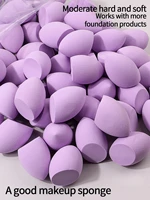 10pcs Powder Blending Makeup Sponge Beauty Egg Set  For Liquid Cream And Powder, Multicolor Without Latex Suitable For All 6