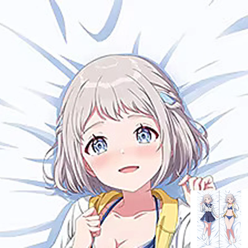 

Anime Dakimakura Pillow Case Fate Sexy and Busty Lilja Katsuragi Double-Sided Halloween Decoration