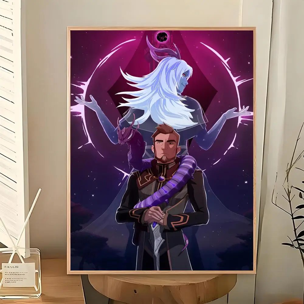 Animated Series Dark Fantasy Dragon Age Absolution Poster Wall Art Painting for Living Room Home Decoration and Holiday Gifts