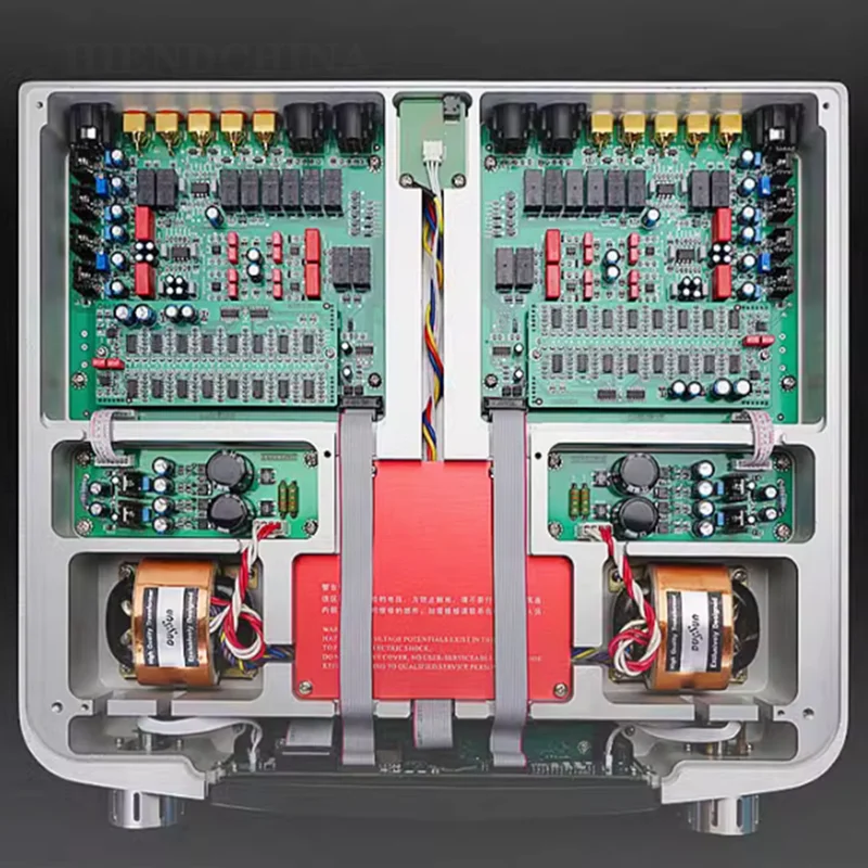 DUSSUN R10 высококлассный встроенный двумоно проектный Предварительный усилитель/Предварительный усилитель 80 дБ регулятор громкости XLR RCA выход