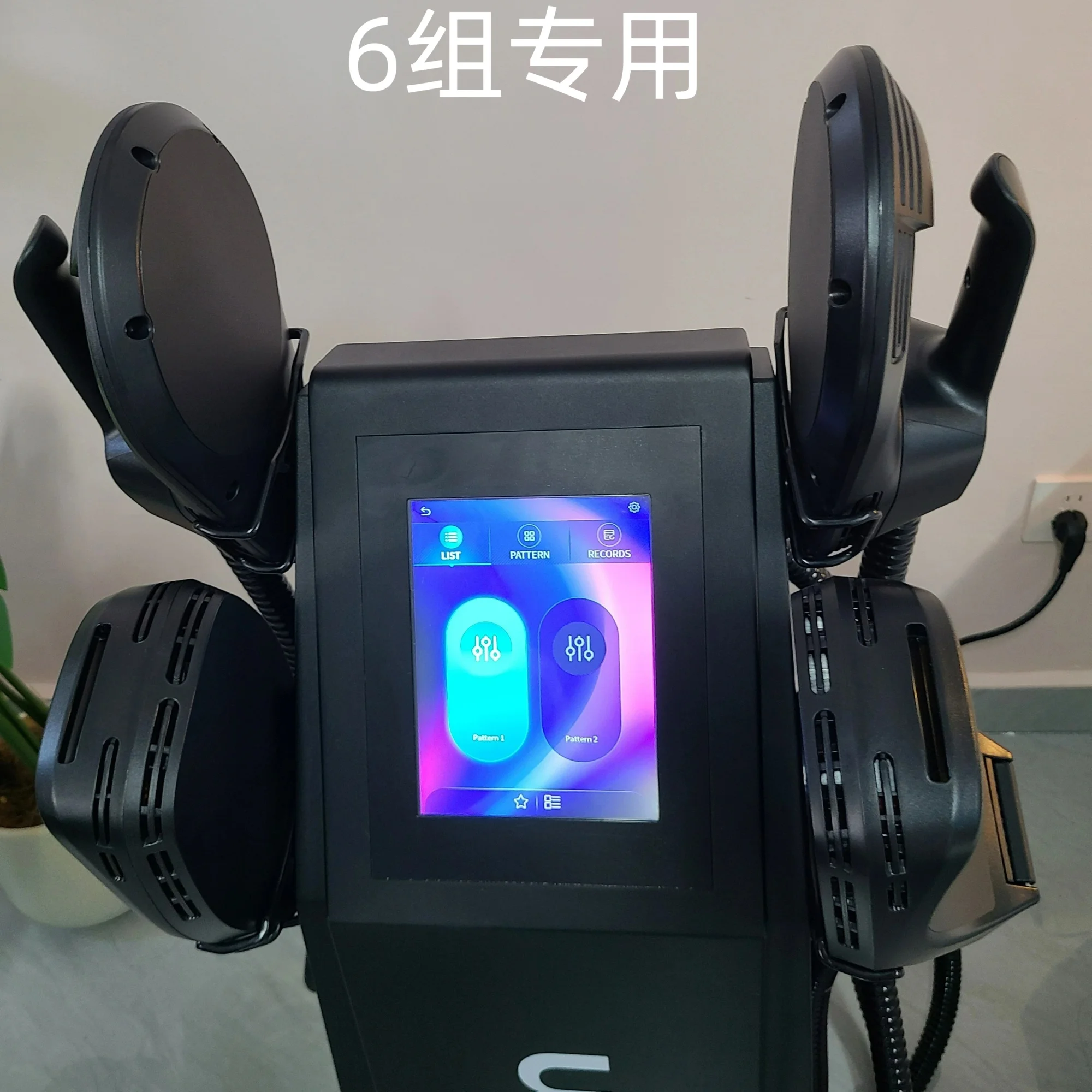 

15 Tesla 6500W EMS Hi-M MYOslim Portable Body Sculpting Machine for Muscle Slimming & Weight Loss - Salon Grade Engraving Tech