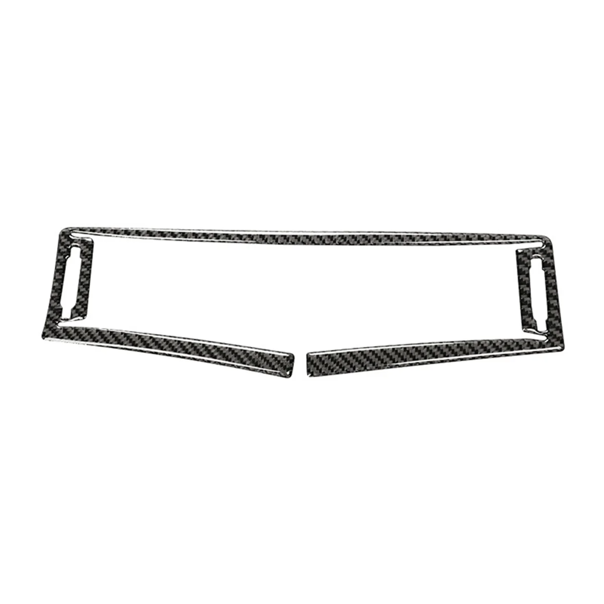 For Lexus IS250 IS200T IS300 IS350 2013-2019 Carbon Fiber Center Console Air Vent Frame Cover Decal Trim Accessories