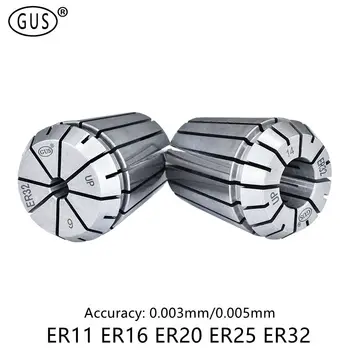 Alta precisão ER11 ER16 ER20 ER25 ER32 ER Primavera Pinça Chuck Fixação Ferramenta Collet Gravador Pinça para Fresagem Torno CNC Ferramenta Titular