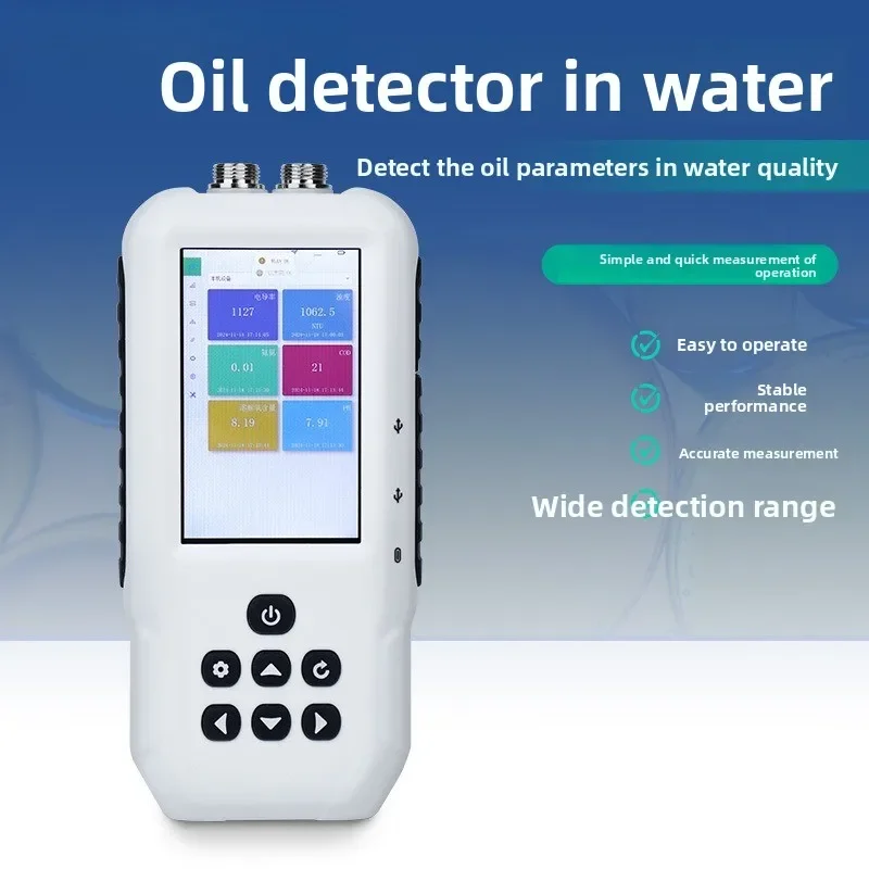 

Portable, Water Oil Analyzer Handheld, Multi-Parameter Water Quality Oil Testing Instrument
