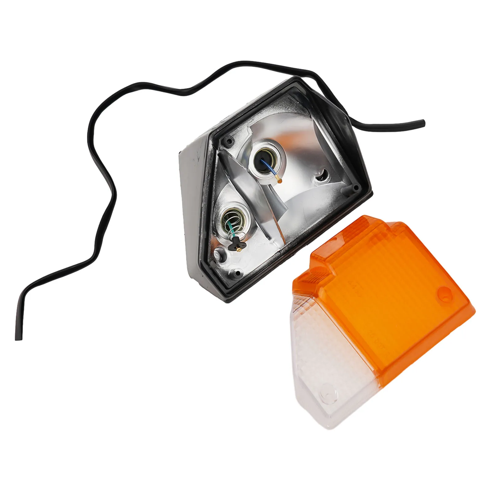 

1Pcs Car Left&Right Corner Turn Signal Light Corner Lamp 12V Yellow Bulb For Land-Cruiser 70 1985-1999 Accessories ABS+LED