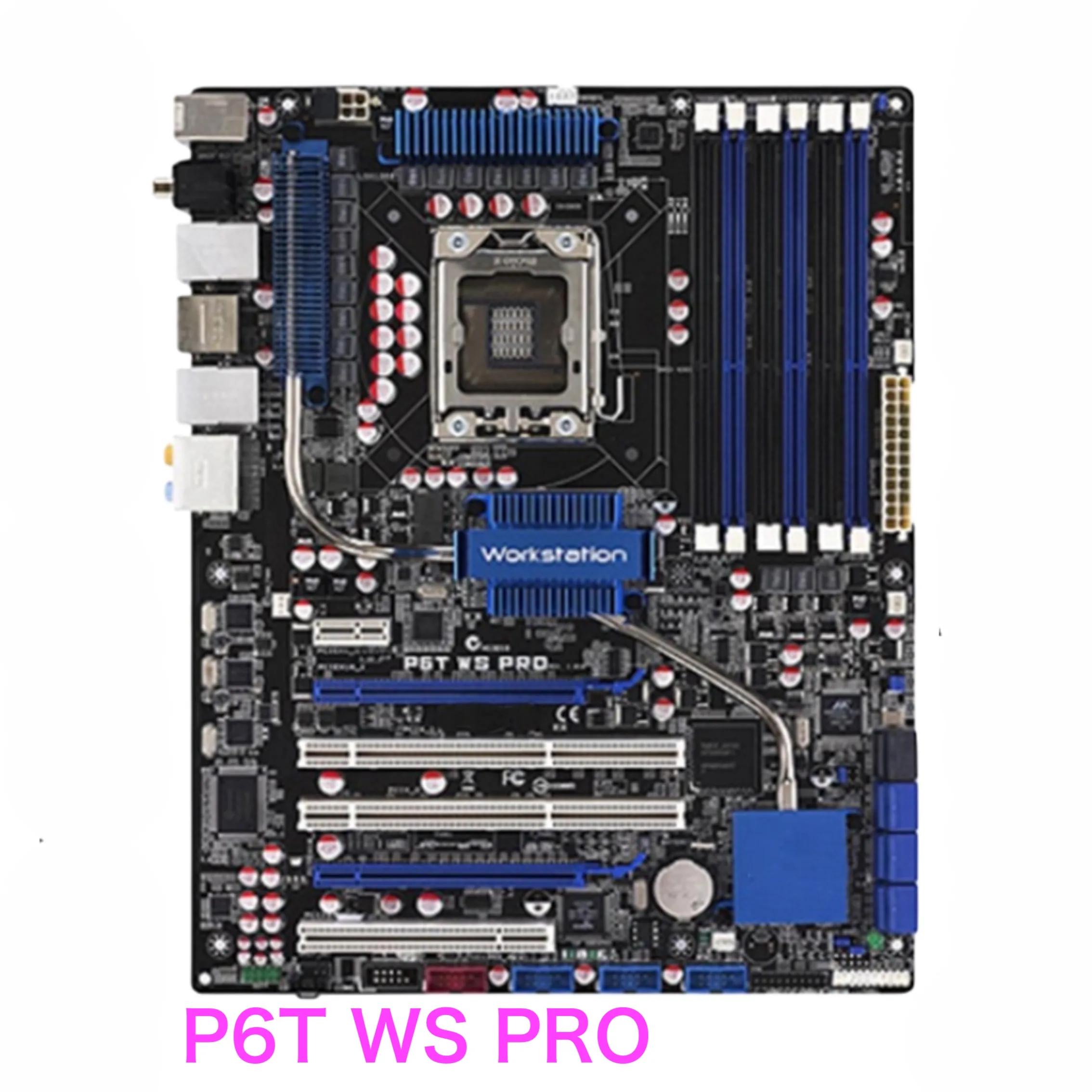 

Suitable For ASUS P6T WS PRO Workstation Motherboard X58 LGA 1366 DDR3 ATX Mainboard 100% Tested OK Fully Work