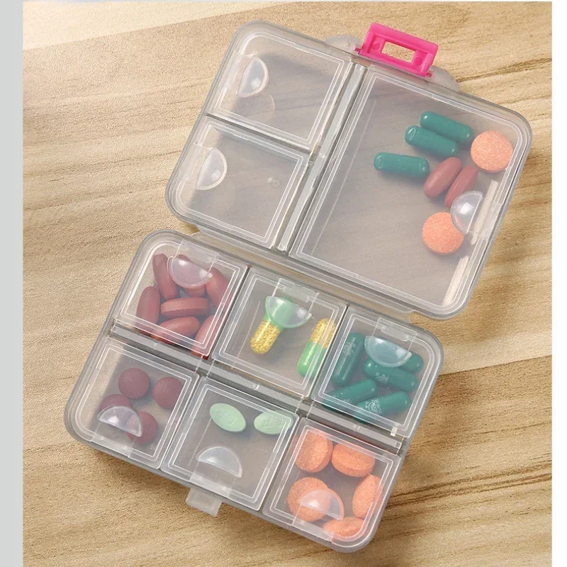 

Travel Organizer convenient medicine Pill Packaging storage Box pills dispenser Tablet Pillbox Case Container Drug Divider Boxes