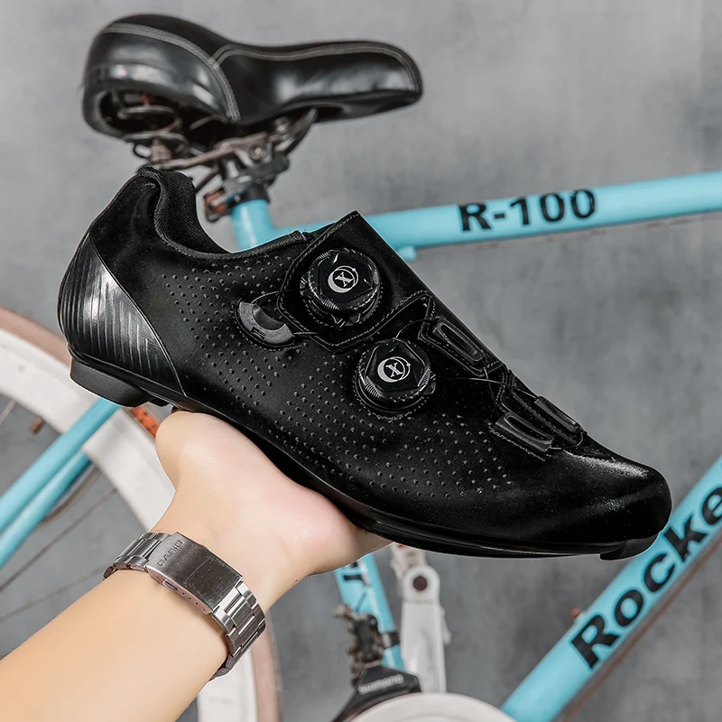 

Bicycle professional riding shoes new four seasons unisex anti slip wear-resistant breathable comfortable mountain cycling shoes