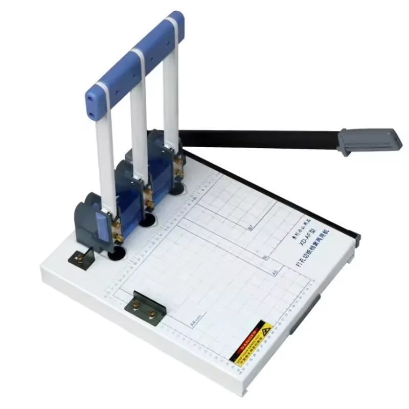 XD-AF Cheap Office Paper Punch Paper Drilling Machine Perforating Machine