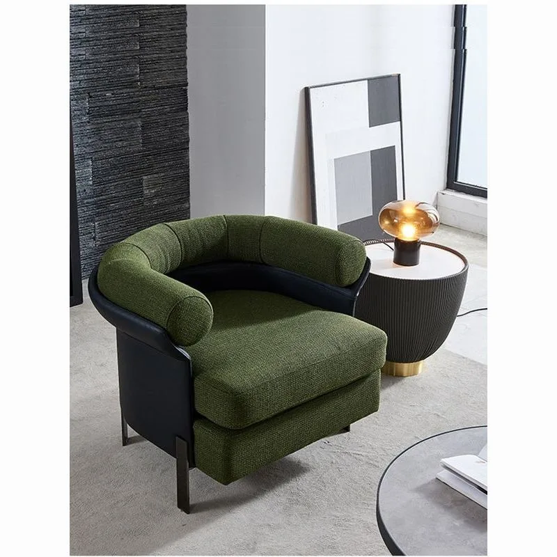 

Nordic Inte celebrity light luxury designer art furniture sofa chair single simple living room home negotiation leisure chair