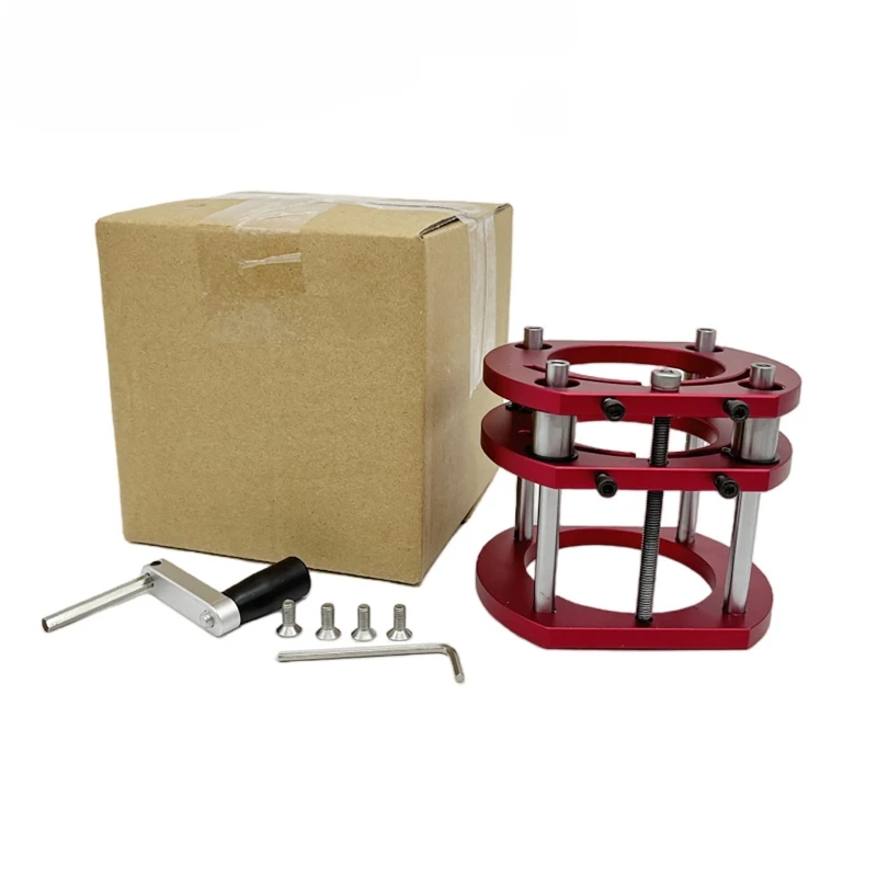 Holz Router Plunge Basis Router Lift W/Aluminium Router Tisch Insert Platte für 65mm Durchmesser Motoren Holzbearbeitung Gravur werkzeuge