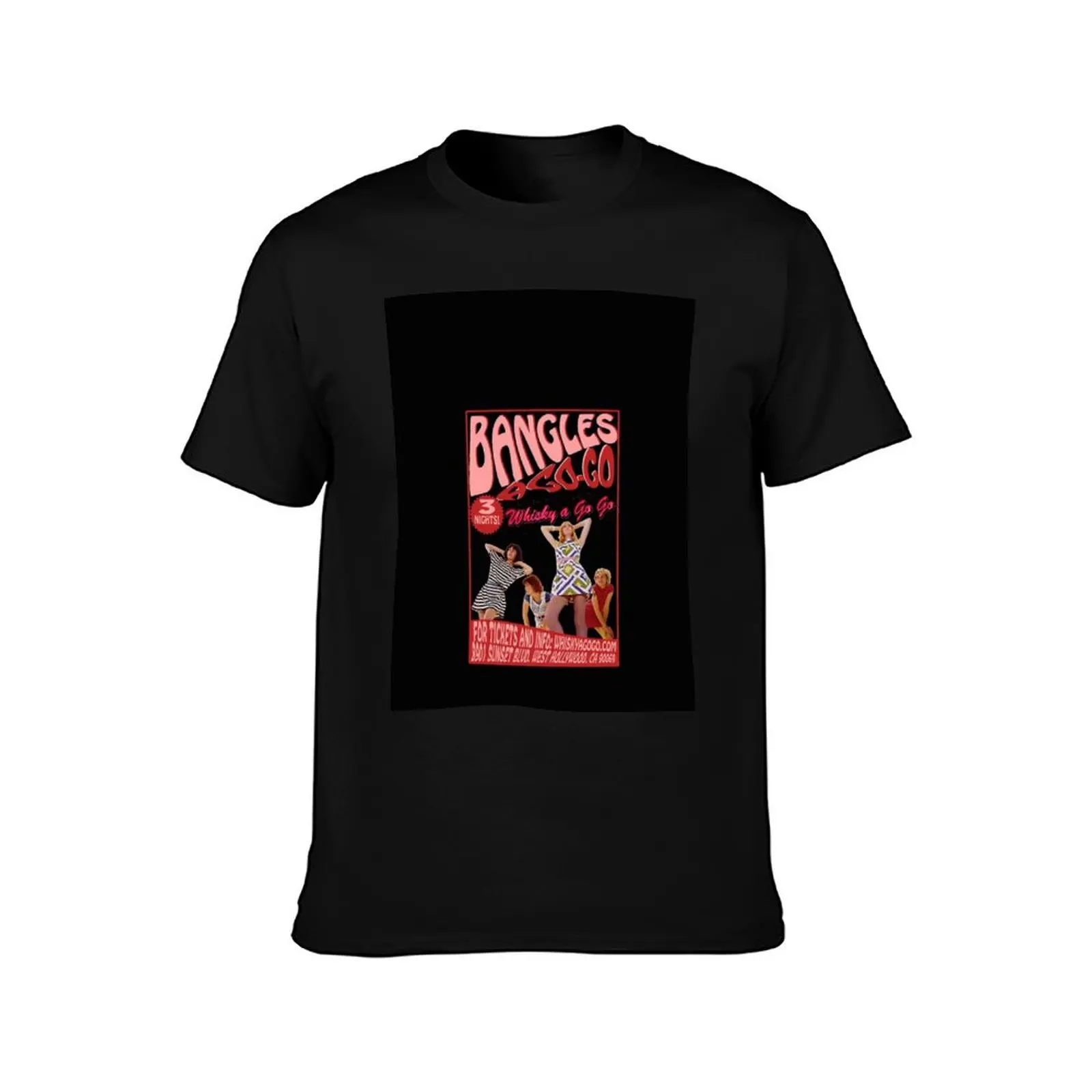 The Bangles a go go shirt T-Shirt Outdoor Activity Sports T-Shirt