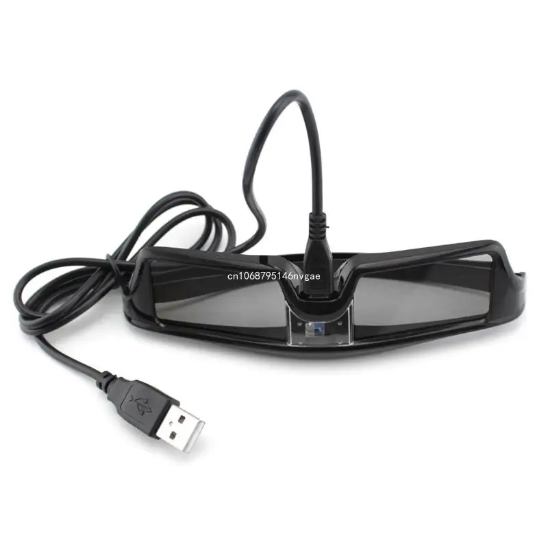 3D Glasses Active Shutter Rechargeable Eyewear for DLP-Link Optama for Acer for New Dropship