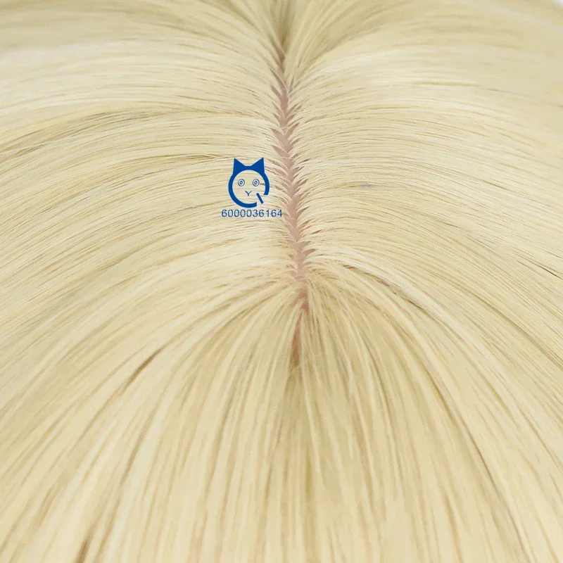 High Quality Yao Hot Cosplay Valentine’s Day Long Golden Wig Anime Honor of Kings Comic Con Party Heat Resistant Synthetic Hair