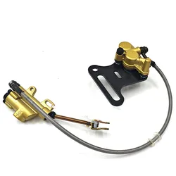 Hydraulic Rear Disc Brake Caliper for 110 125cc 140cc PIT PRO Dirt Bike 12mm