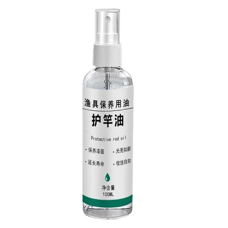 

Fishing Rod Care Oil Oil For Fishing Rod Spray Fishing Rod Cleaner 100ml Fishing Rod Oil For Clean Protect And Maintain Your Rod