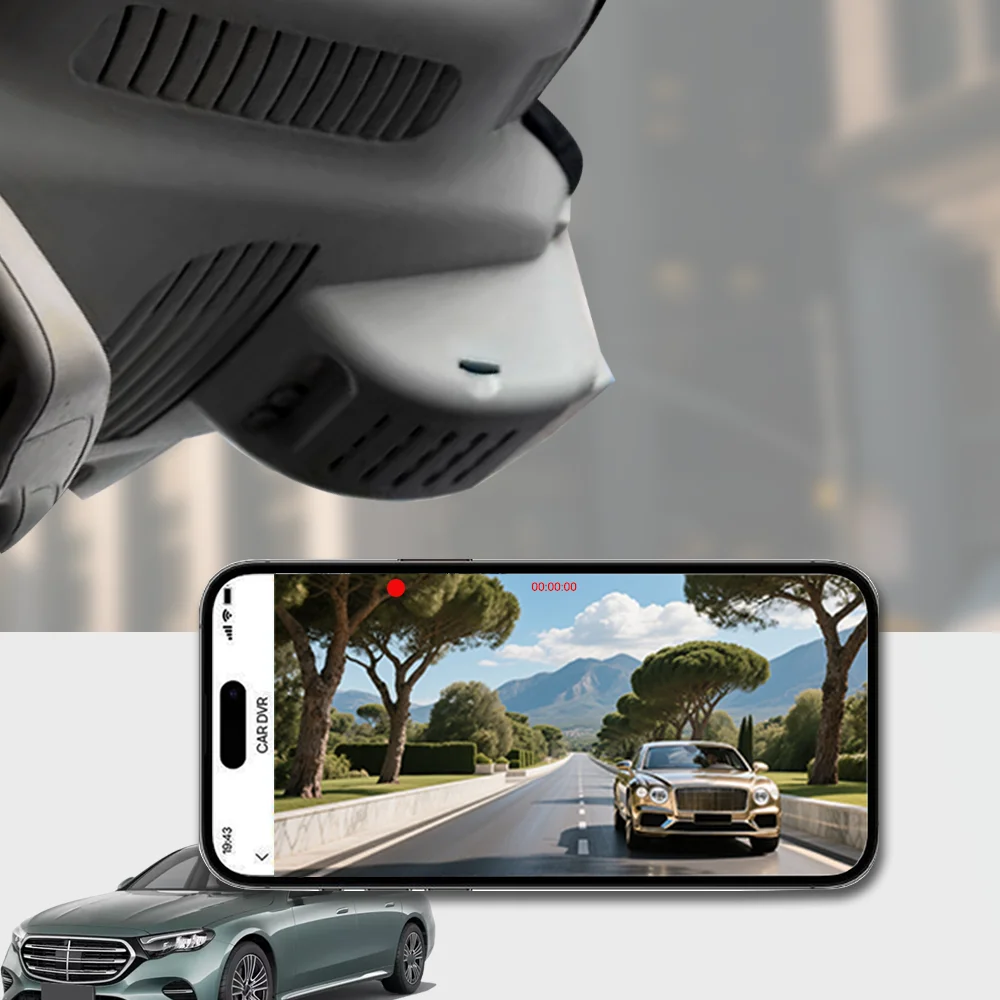 

4K HD WIFi DVR Dash Cam For Mercedes Benz E Klasse E200 E300 E320 E320L E350 GT50 w212 w213 w207 DashCam Plug en play