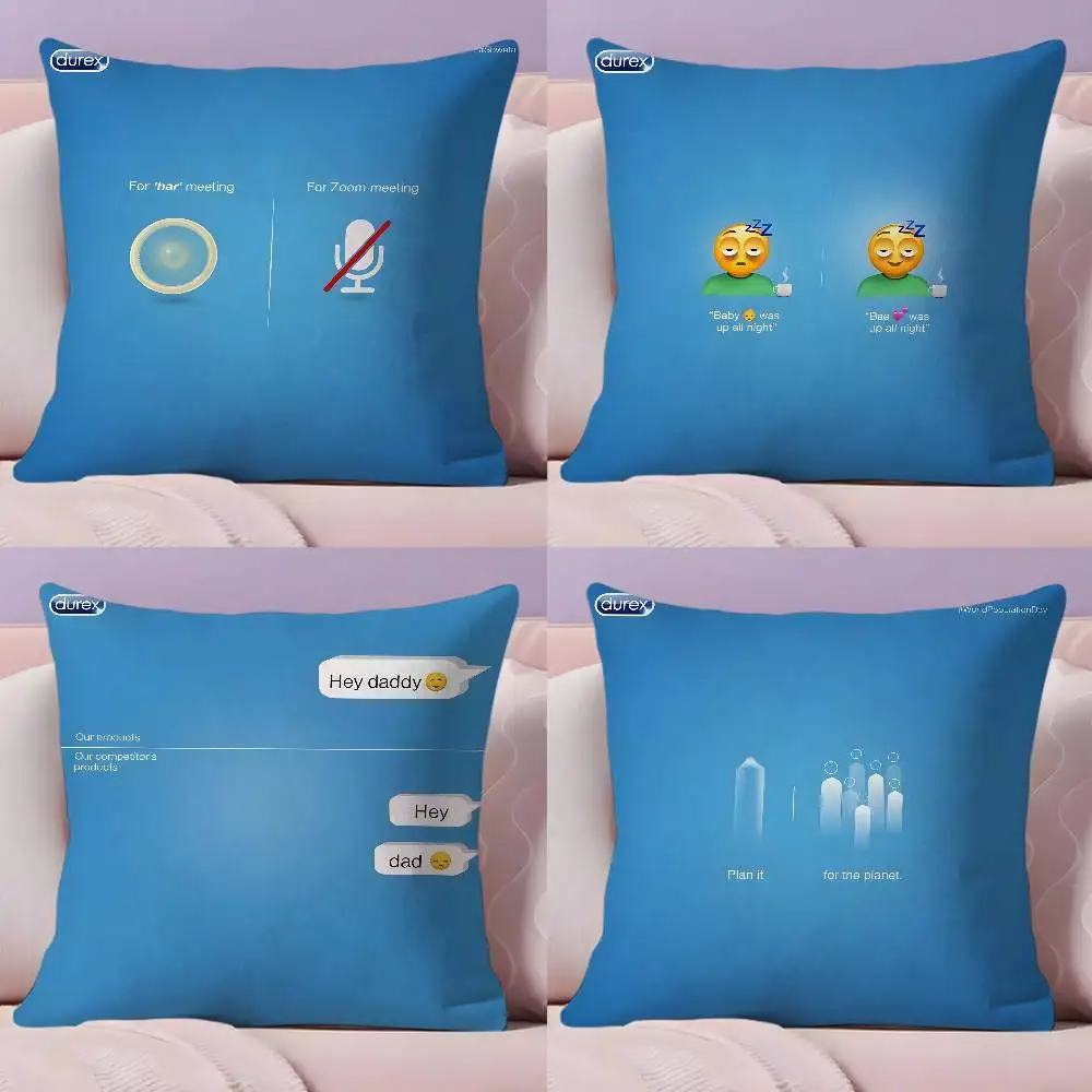 

Creative image style D-DurexS Pillow Case Pillowcase Ultra Soft Skin Friendly Fabric Cloud Like Comfort & Concealed Zipper