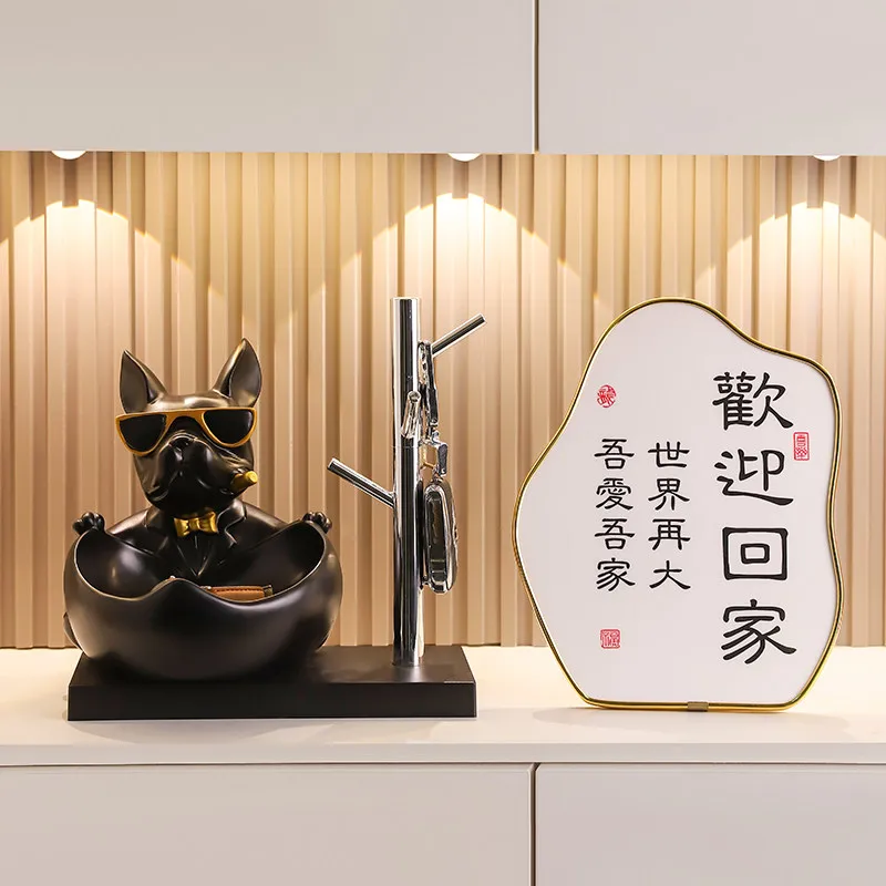 Dou Dog Dog Key Remote Control Storage Box, Entry Door Entrance