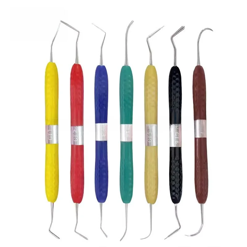 Dental Aesthetic Resin Filling Kit Non Stick LM Hand Shaping Instrument Restoration