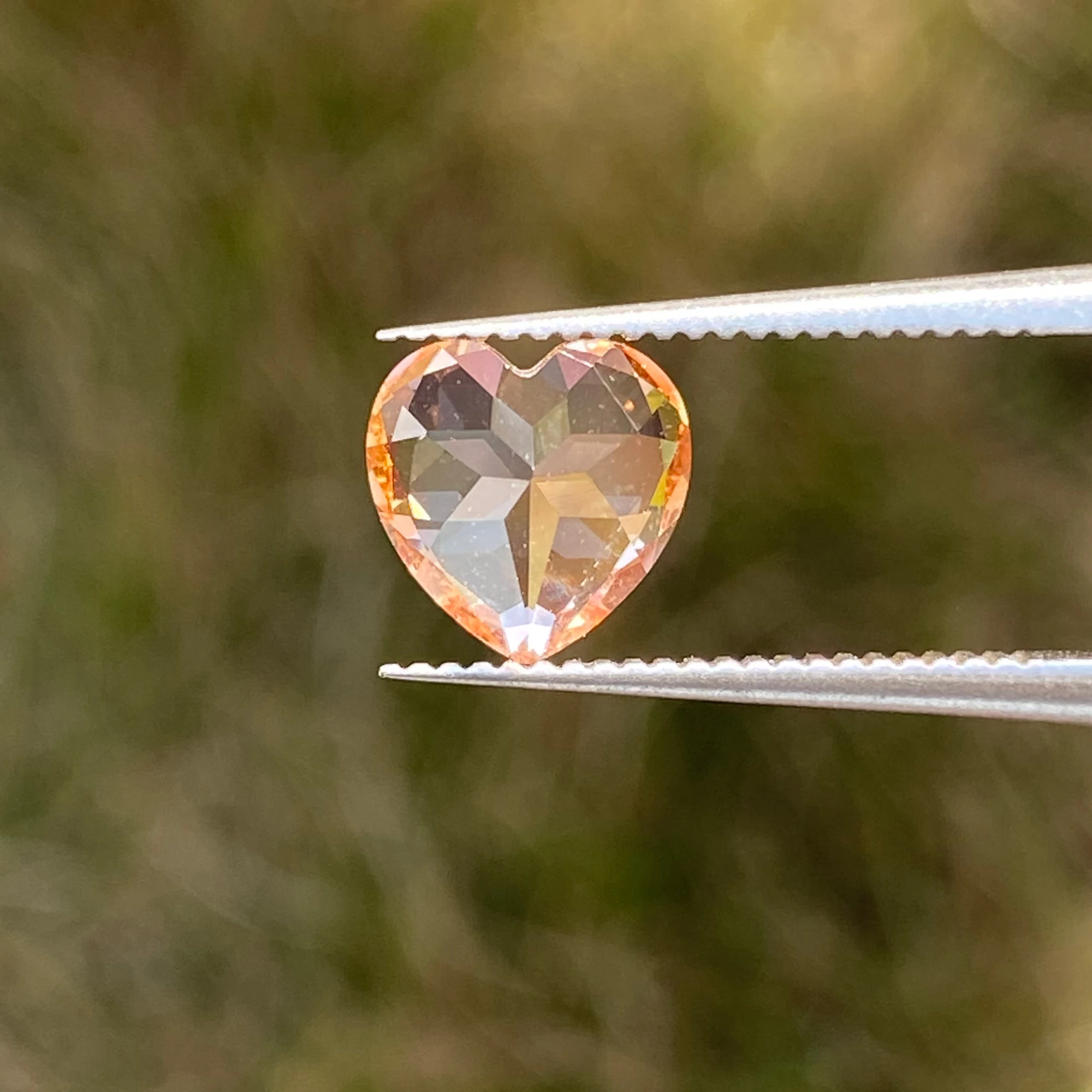 

Eme jewe Lab Grown Sapphire Pink Heart Cut For Charms Advanced Jewelry Making Materials With AGL Certificate