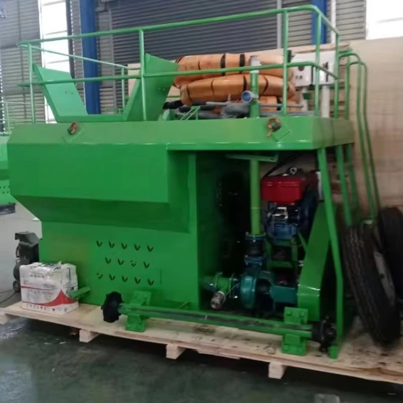 High Pressure  D Hydroseeding Spray Grass Seed Machine Soil Hydroseeder