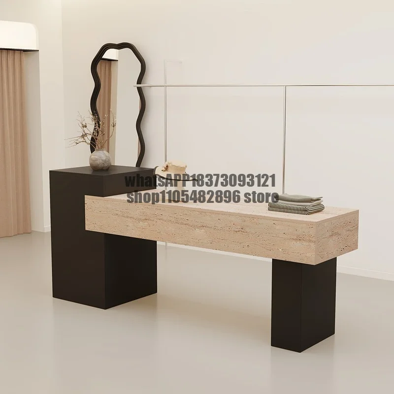 Clothing store Nakajima table display table locker shopping mall women's clothing store display cabinet Nakajima table