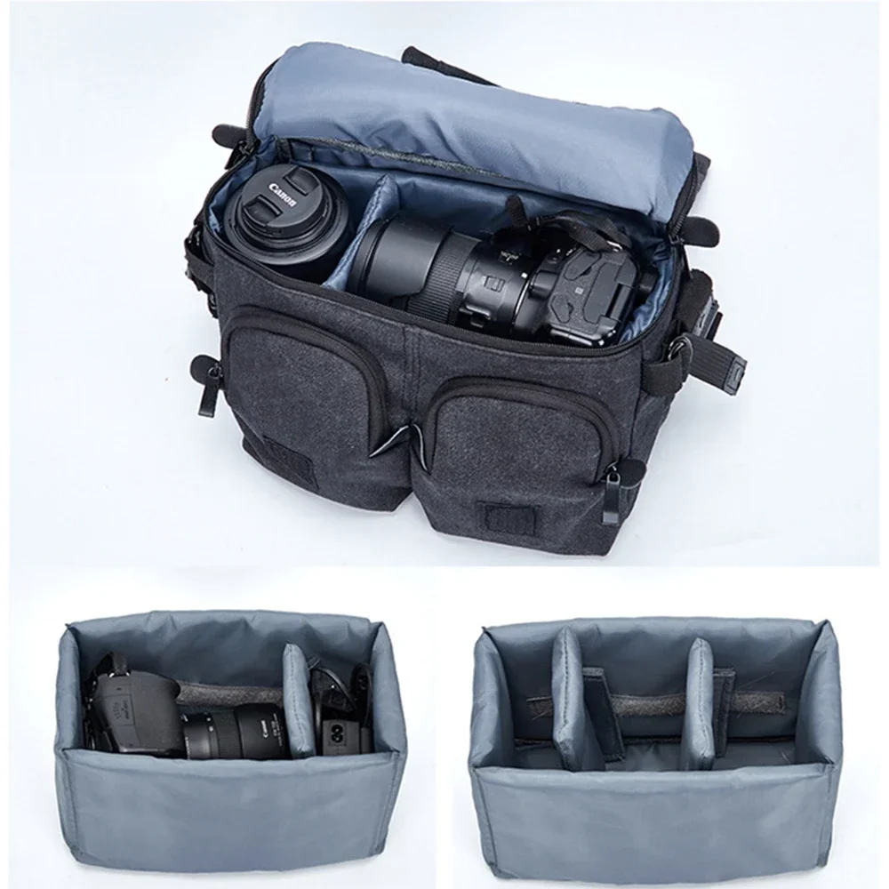 T&YFOTOP NG W2140 DSLR Camera Bags Professional Camera Sling Shoulder Bags for Nikon Canon Sony Lens Photography Tra