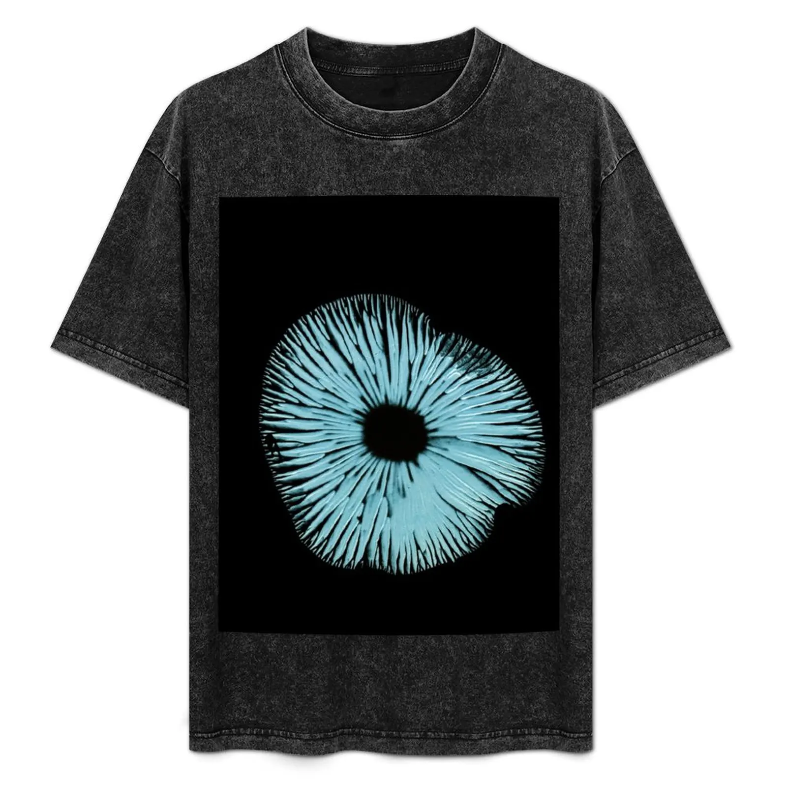 

Fungi Spore Print - Inverted T-Shirt No Iron Casual Short Sleeve Top