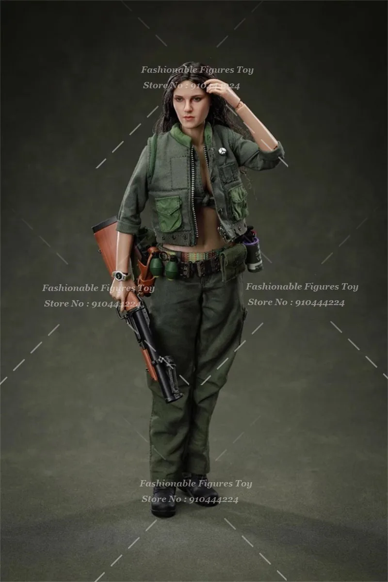 1/6 Female Soldiers Of The Vietnam War US Brave Guardians Of The Country Full Set 12Inch Action Figure Model Toys Collection