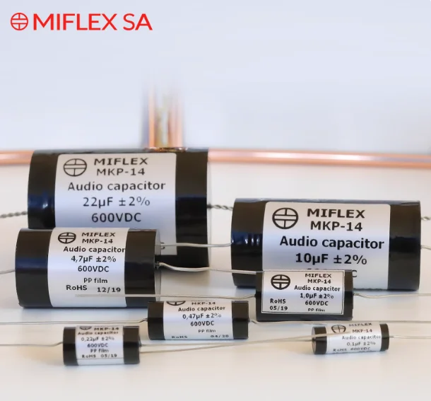 MKP-14 MIFLEX Advanced oil-immersed capacitor Acoustic capacitance 600V 0.1uf-47uf