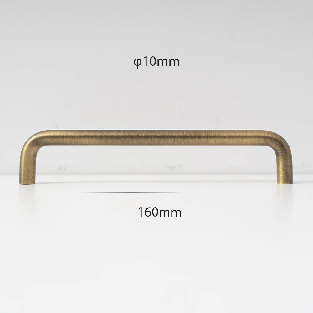 Tinyhob Minimalisme Brons Meubelgrepen Garderobe Keukenkast Garderobe Nachtkastje Kleine kasthandgreep Decoratieve knop