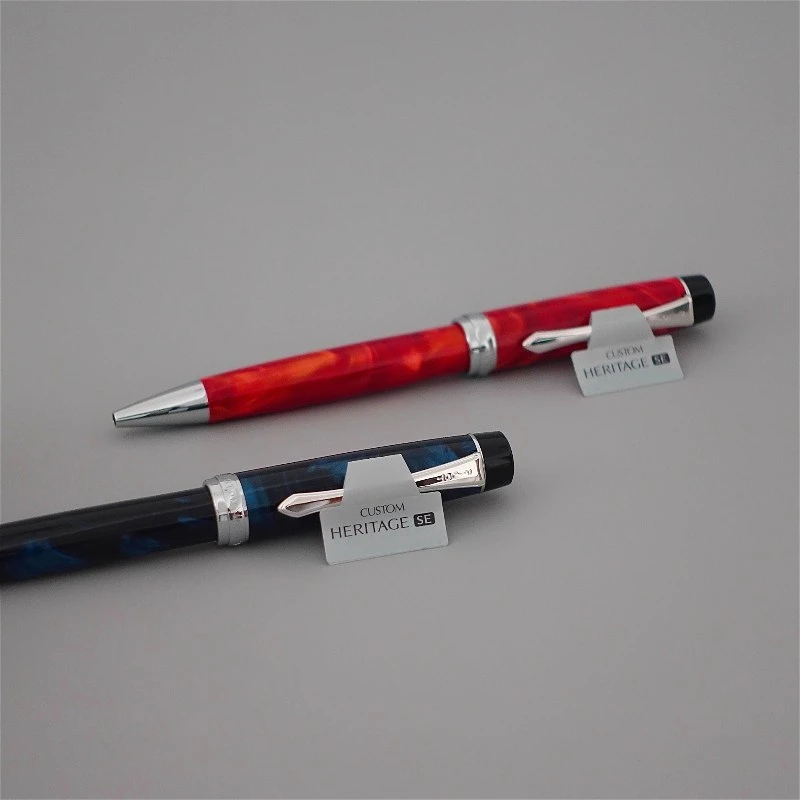 0.7 Black Medium Oil Pen Pilot Custom Heritage Ballpoint Pen Imported From Japan Office Supplies Cute Stationery Rollerball Pen