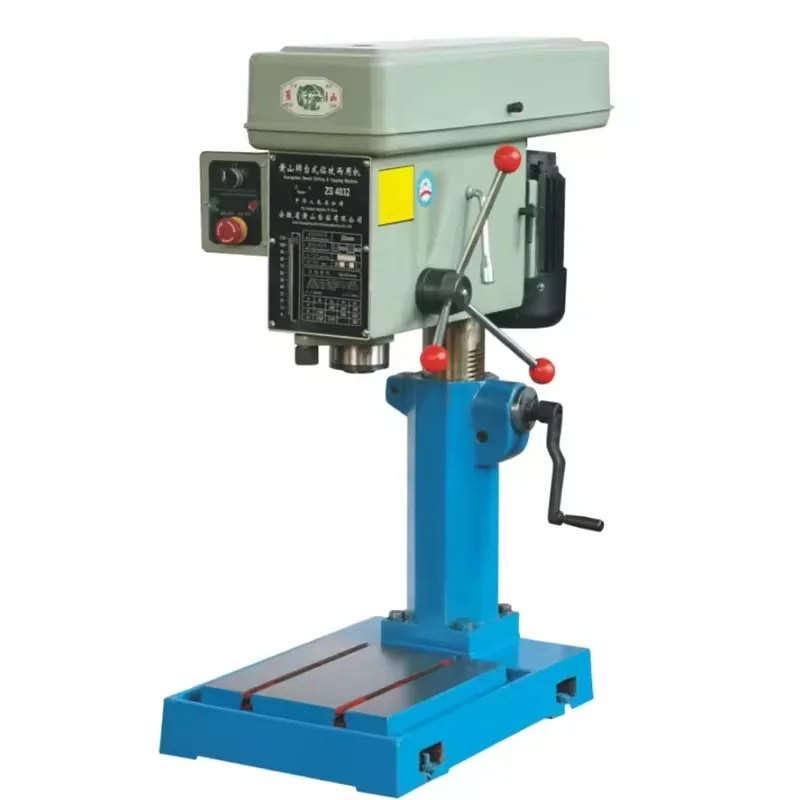 

CTMACH ZS4032 New Industrial-Grade Bench Drilling Machine with Motor Bearing Gear for Multifunctional Tapping and Drilling
