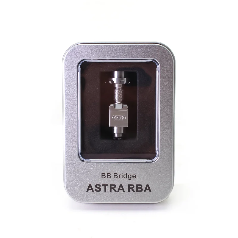 جسر SXK MISSION XV Astra RBA للبليت / Boro Mod - فضي، 316SS، 5 قطع دبوس هوائي